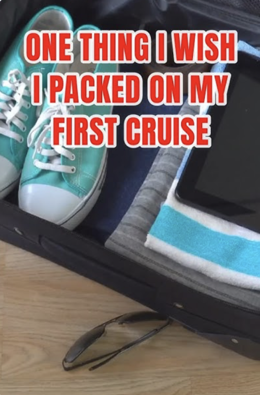 One thing I wish I packed on my first cruise