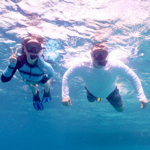 Jenny & Sarge Snorkel